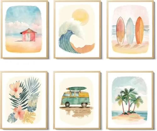 Vista 12 de Conjunto de pósteres de mujer negra de 6, arte de pared de mujeres afroamericanas de moda, pinturas decorativas abstractas para recámara y sala