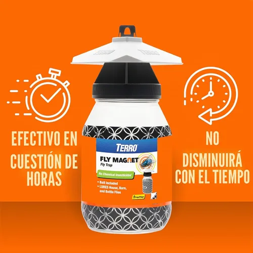 Vista 5 de Victor M380 Fly Magnet - Trampa reutilizable con cebo.