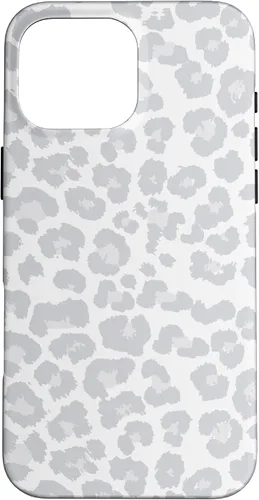 Vista 19 de Blanco Gris Guepardo Estampado De Leopardo Animal Skin Lindo Moda Caso Para iPhone 17