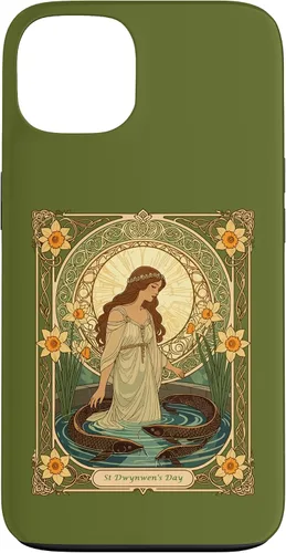 Vista 7 de Dwynwen's Well and Sacred Fish Case for iPhone 17