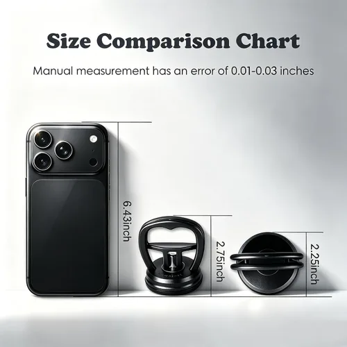 Vista 2 de Kaisiking Ventosa de pantalla de 2 PCS para reparación de LCD en iPhone, iPad e iMac