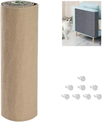 Vista 13 de SHENGOCASE Almohadilla de fieltro autoadhesiva recortable de repuesto para estantes de árbol de gato, escalones de muebles de pared de gatos Negro