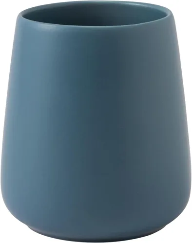 Vista 22 de Soporte Negro para Cepillos de Dientes para Baño - Soportes de Cerámica para Cepillos de Dientes, Soporte para Pasta de Dientes, Vaso Reutilizable