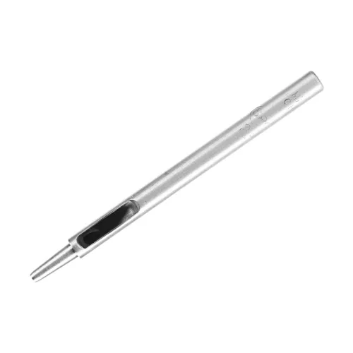Vista 15 de WUTA Juego de perforadores SPC de 0.020 in de acero hueco perforador de cuero para correa de reloj
