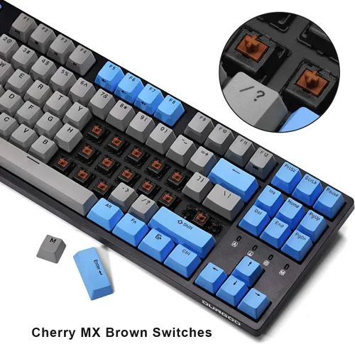 Vista 2 de Durgod Taurus K320 TKL - Teclado mecánico para gamers
