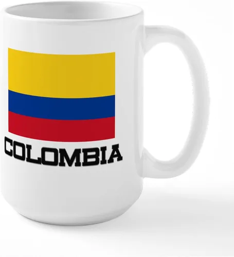 Vista 42 de CafePress - ITS COLOMBIA NOT COLUMBIA - FLAG Mugs - Coffee Mug, Large 15 oz. White Coffee Cup