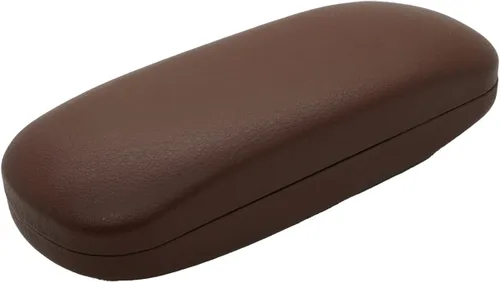 Vista 3 de Estuche mediano de piel sintética para lentes de sol, funda rígida para lentes de sol, funda protectora para lentes de sol
