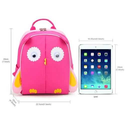 Vista 39 de Yodo, Bolsa para almuerzo aislada y mochila preescolar infantil, con correa de arnés de seguridad para niños o niñas, Dinosaur