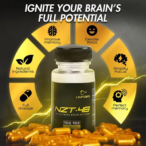 Vista 3 de Nootropic Premium Brain Booster – Suplemento cerebral para memoria + enfoque + energía natural – Cafeína, fosfatidilserina, vitaminas B6 B12-5