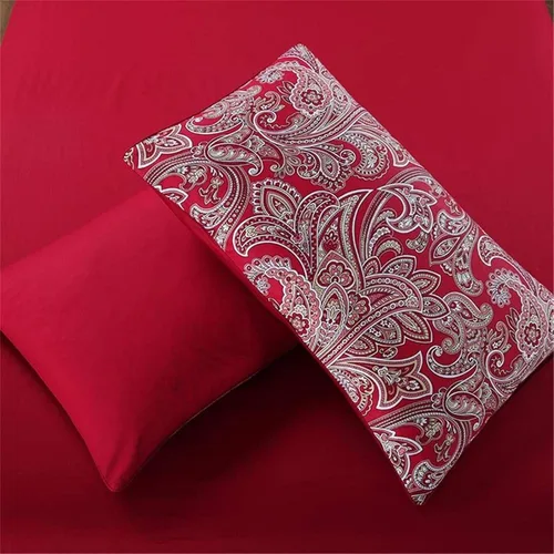 Vista 37 de ABREEZE Juego de funda de edredón tamaño individual con cierre de botón, 100% algodón egipcio, juego de ropa de cama floral de granja, color rosa, 3