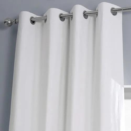 Vista 2 de HPD HALF PRICE DRAPES Cortinas opacas de algodón con ojales para dormitorio, sala de estar, 50 x 96 pulgadas, cortina de tratamiento de ventanas
