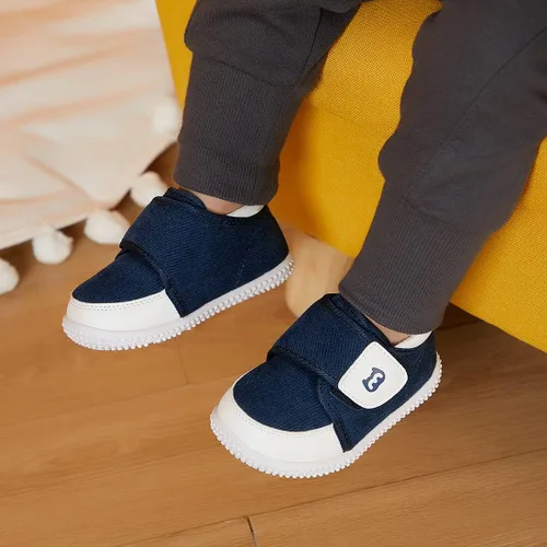 Vista 3 de BMCiTYBM Zapatos de bebé para niño y niña, zapatos de invierno cálidos antideslizantes para primeros pasos de 6 a 24 meses