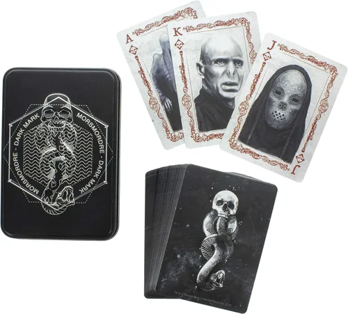 Vista 5 de Paladone Cartas de Harry Potter con símbolos de la casa de Hogwarts