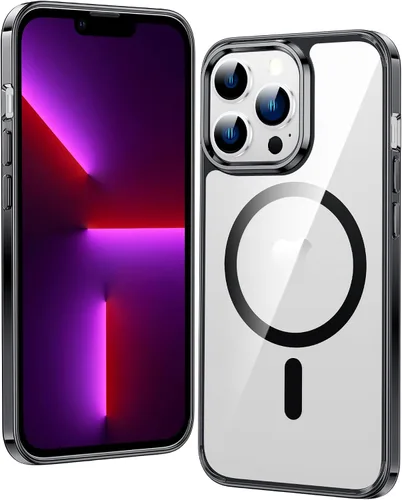 Vista 200 de FNTCASE para iPhone Air Case Clear: Fundas magnéticas para teléfono con protector de pantalla a prueba de caídas, compatibles con Magsafe, delgadas