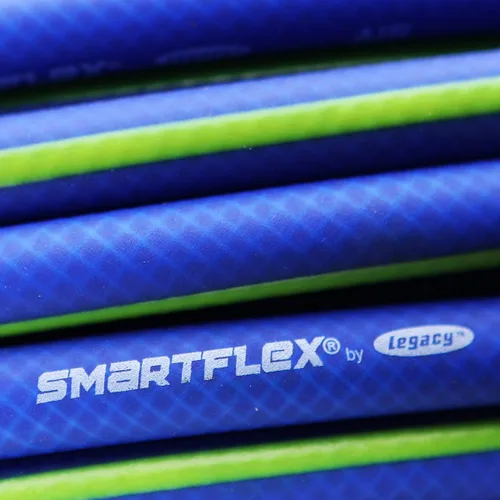 Vista 4 de SmartFlex Manguera de aire, 3/8 pulg x 25 pies, híbrida, azul - HSF3825BL2
