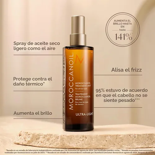 Vista 4 de Moroccanoil Tratamiento de aceite capilar Mist