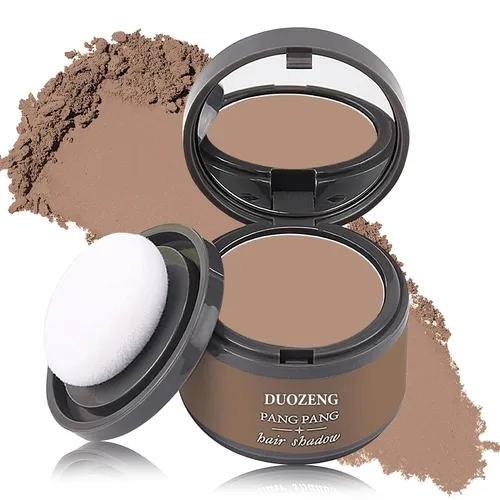 Vista 30 de Cubierta de raíz en polvo para cabello fino (7# castaño castaño) para mujeres y hombres