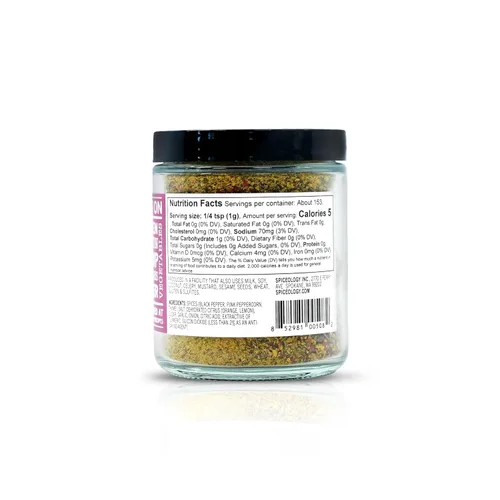 Vista 2 de Tarros de cristal. Use On: Chicken, Salmon, Shrimp, Potatoes, Butter, Vegetables, Salad Dressing, Lemon Pepper Seasoning, Vegetable Seasoning