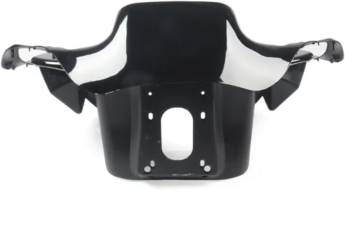 Vista 9 de Carenado interior de plástico ABS de inyección negro brillante compatible con Harley Touring Road Glide FLTR 1998-2013