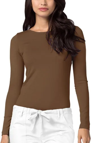 Vista 40 de Adar Underscrubs para Mujeres - Camiseta Underscrub de Manga Larga Comfort Aguamarina (Aquamarine)