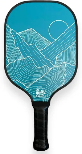 Vista 24 de Rally Club Paletas de pickleball para hombres y mujeres Núcleo compuesto de panal de fibra de carbono Ligero duradero Diseño único elegante