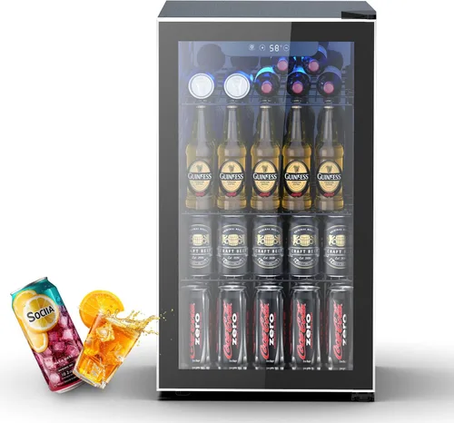 Vista 13 de [Usado] Electactic - Refrigerador para vino independiente, encimera, 24 latas, bodega de vino, enfriador de bebidas para refrescos, cerveza