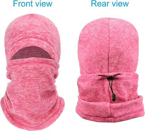Vista 2 de mysuntown - Pasamontañas de esquí para mujer y hombre, cubrebocas de invierno, Balaclava, 22
