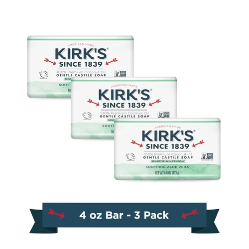 Vista 15 de Original Coco Castile jabón con aloe vera de Kirk