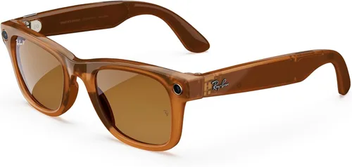 Vista 14 de Ray-Ban Meta (Gen 1), Wayfarer, Large Matte Black Smart AI Glasses for Men, Women — 12 MP Camera, Open-Ear Speakers, Video Recording, Bluetooth