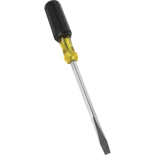 Vista 5 de Klein Tools 600-4 desarmador con punto y mango cuadrados, de gran capacidad, 4 pulgadas, llave de 0.25 pulgadas