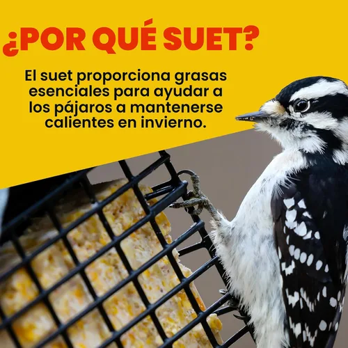 Vista 4 de More Birds Comedero doble para tartas, protector meteorológico, construcción de acero