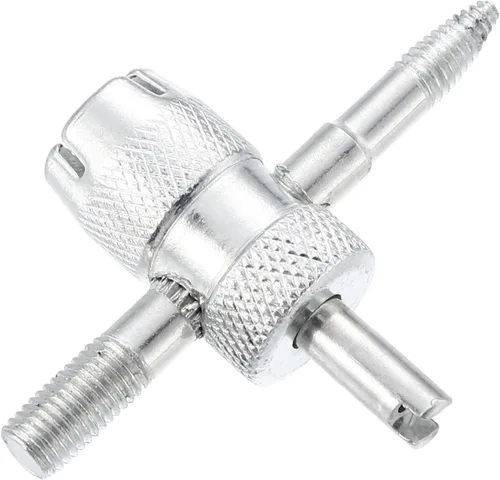 Vista 5 de X AUTOHAUX 4 unids 4 en 1 Válvula Core Herramientas de válvula de neumático multifuncional Llave de válvula para neumático de automóvil Tire Stem