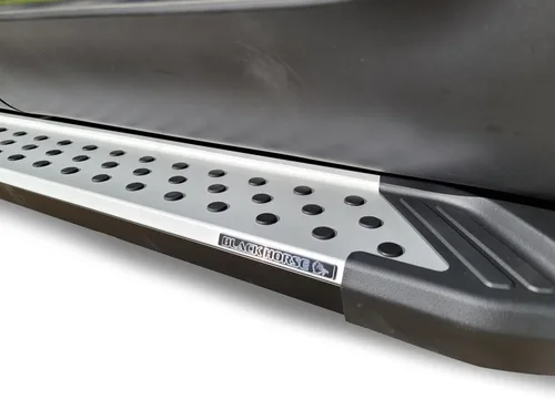 Vista 4 de Black Horse - Estribos de aluminio Vortex de aluminio compatibles con Hyundai Tucson 2016-2022