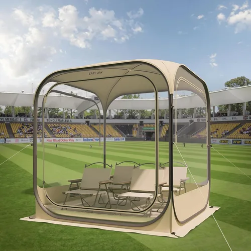 Vista 9 de East Oak Weather Sports Tent for Fishing, Sports Event Pop Up Bubble Tent Instant Sun & Rain Shelter No Condensation, Spacious Interior, Ultra