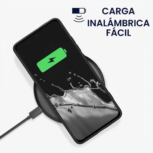 Vista 6 de kwmobile Funda compatible con Xiaomi 12/12X - Funda protectora delgada de TPU para teléfono - Acabado mate suave - Negro mate