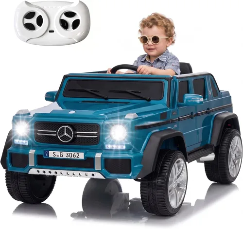 Vista 11 de Mercedes-Benz Licensed Maybach G650 12V Electric Kid Ride on Car Toy, Black