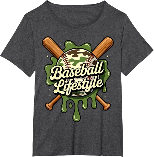 Vista 24 de Baseball Life Style 101 Apparel Youth Drip Baseball Boys Kid Camiseta