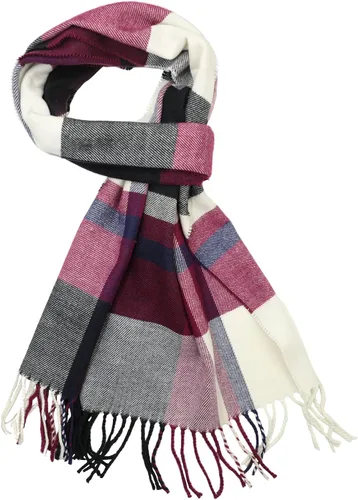 Vista 126 de Bufanda de invierno Achillea suave y cálida, de tartán, a cuadros, de cachemira, unisex