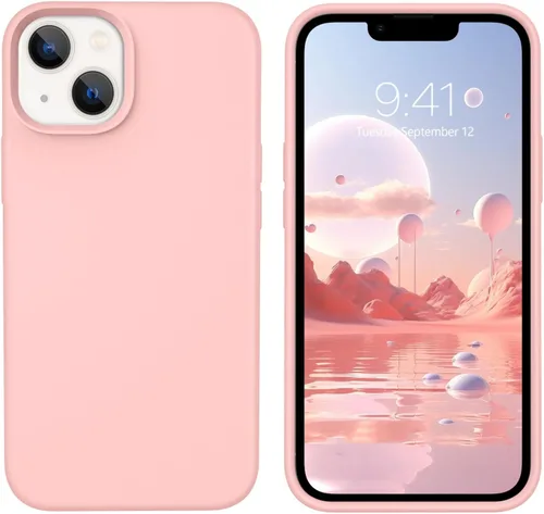 Vista 46 de GUAGUA Funda compatible con iPhone 17 Pro Max de 6.9 pulgadas, silicona líquida, goma de gel suave, delgada, forro de microfibra delgada
