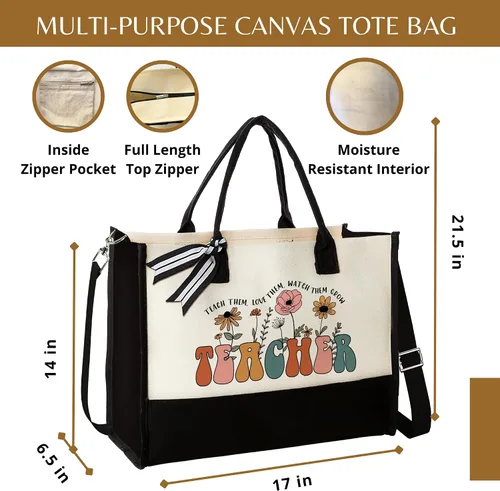 Vista 4 de Bolsos de mano para profesores para mujer - Bolso de mano