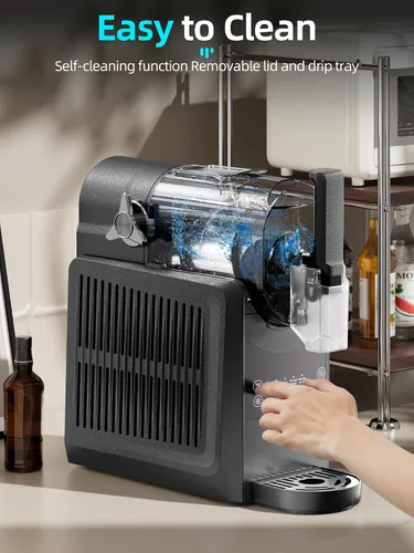 Vista 6 de VNN Máquina de granizado – Máquina de granizado de 92 onzas para el hogar, no necesita hielo, máquina de bebidas congeladas y granizados, 5 Negro