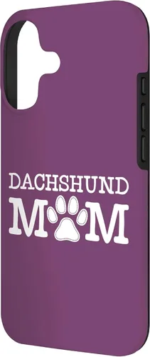 Vista 2 de Cute Dachshund Mom, Dog Lover, Doxie Owner, Animal Lover Case for iPhone 17