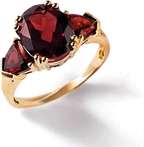 Vista 4 de Ross-Simons 5.20 ct. t.w. Garnet Ring in 14kt Yellow Gold