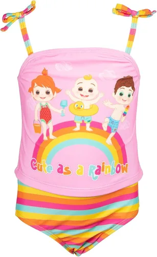Vista 2 de CoComelon Conjunto de traje de baño y parte inferior de traje de baño tankini