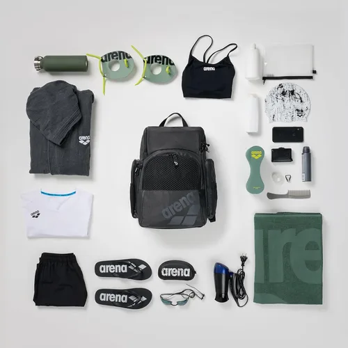 Vista 5 de ARENA One Go Swim Sports Backpack Athletes Medium Size Equipment Bag 35 Liters