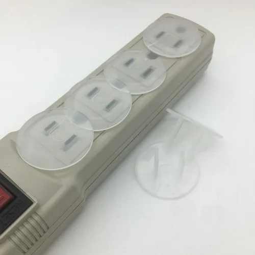 Vista 4 de Vmaisi - 38 fundas transparentes para enchufes a prueba de bebés Protector de enchufe a prueba de niños de seguridad eléctrica