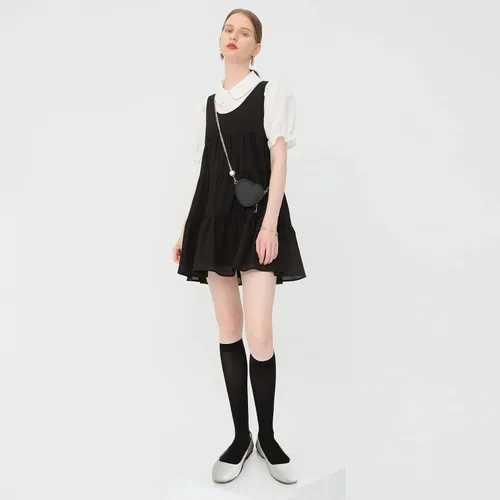 Vista 2 de Hash Bubbie - Zapatos planos para mujer, zapatos de ballet, zapatos de vestir, zapatos cómodos de piel sintética sin cordones para mujer
