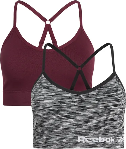 Vista 3 de Reebok Sujetador para mujer - Bralette sin costuras (2 unidades)