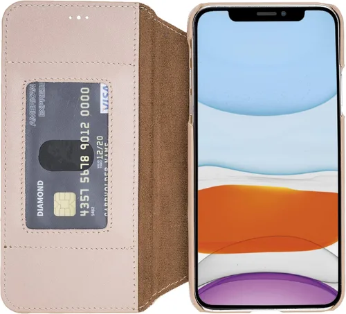 Vista 10 de Venecia RFID Bloqueo Cartera Funda de Cuero para iPhone 11 Pro Max