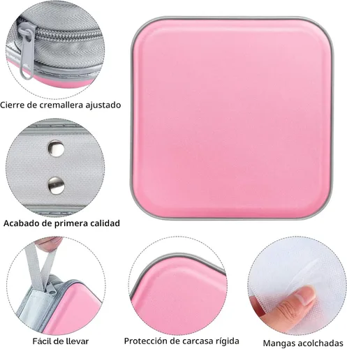 Vista 2 de Siveit Carcasas de CD/DVD para almacenamiento de discos de 40 capacidades